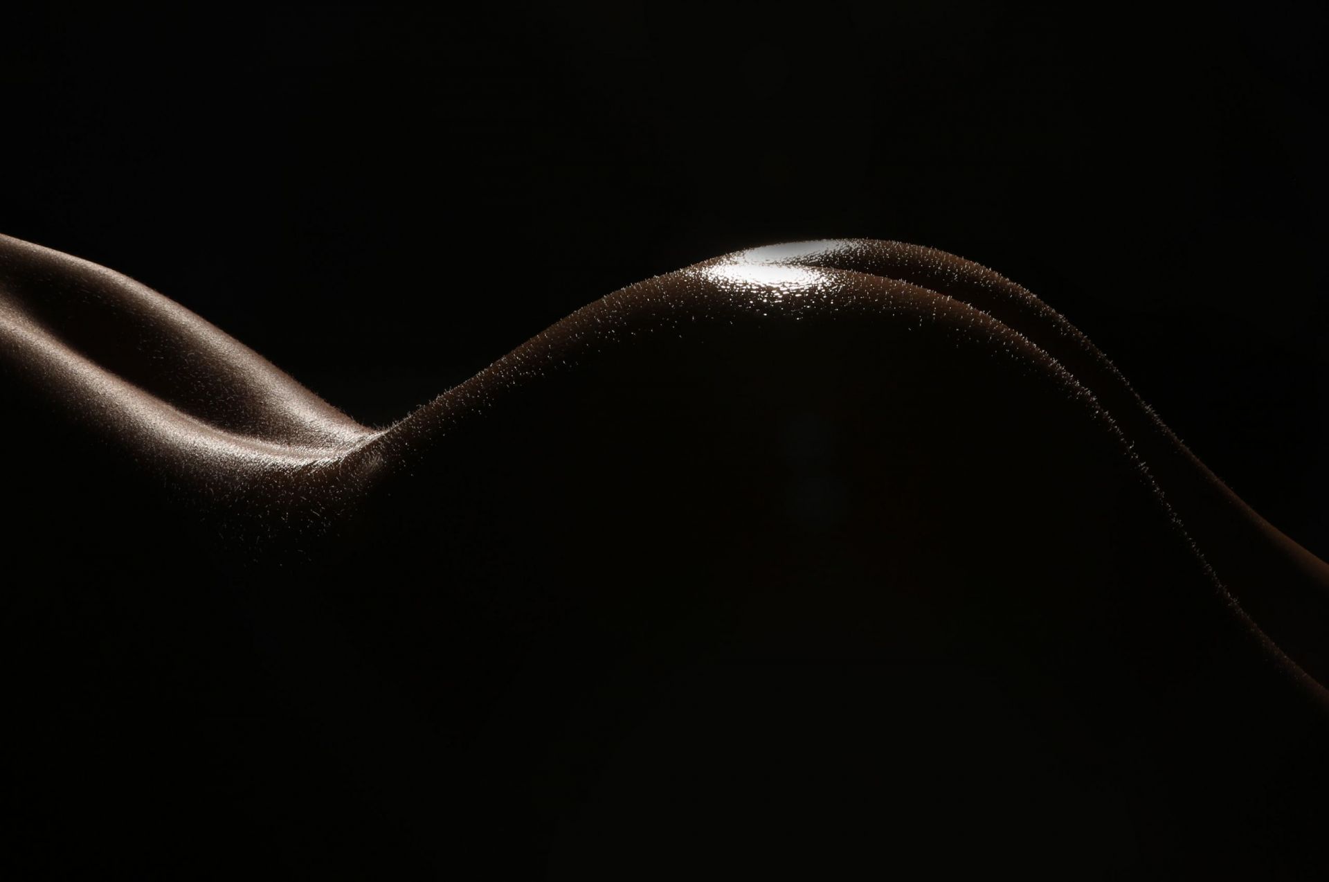 Erotic naked bum / ass photoshoot